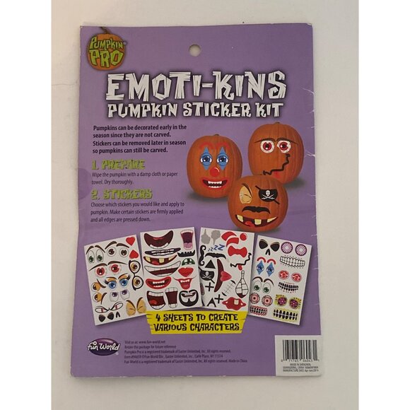 Halloween Table Cover Party Supply Cake Decor Kit Box Envelope Lot of 16 NEW - Picture 12 of 14